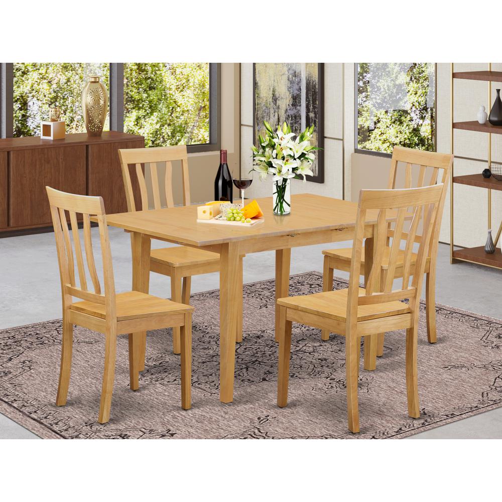 5  Pc  Dinette  set  -  Dinette  Table  and  4  Dining  Chairs. Picture 1