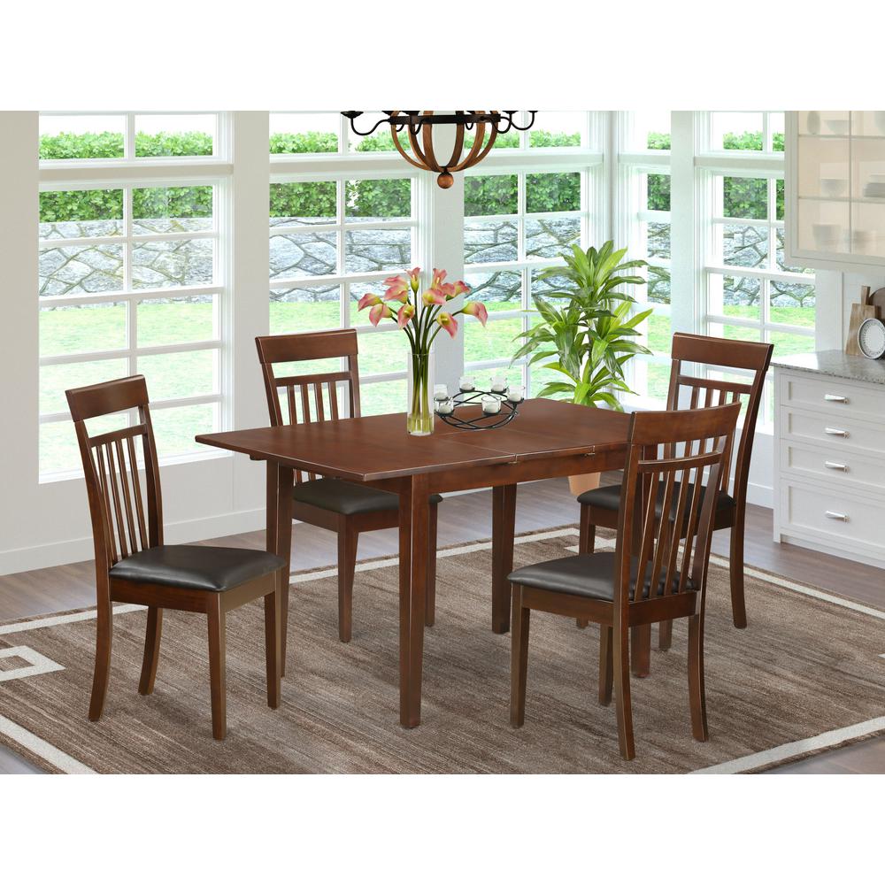 5  Pc  Kitchen  table  set  -  Dining  Table  and  4  Dining  Chairs  Chairs. Picture 1