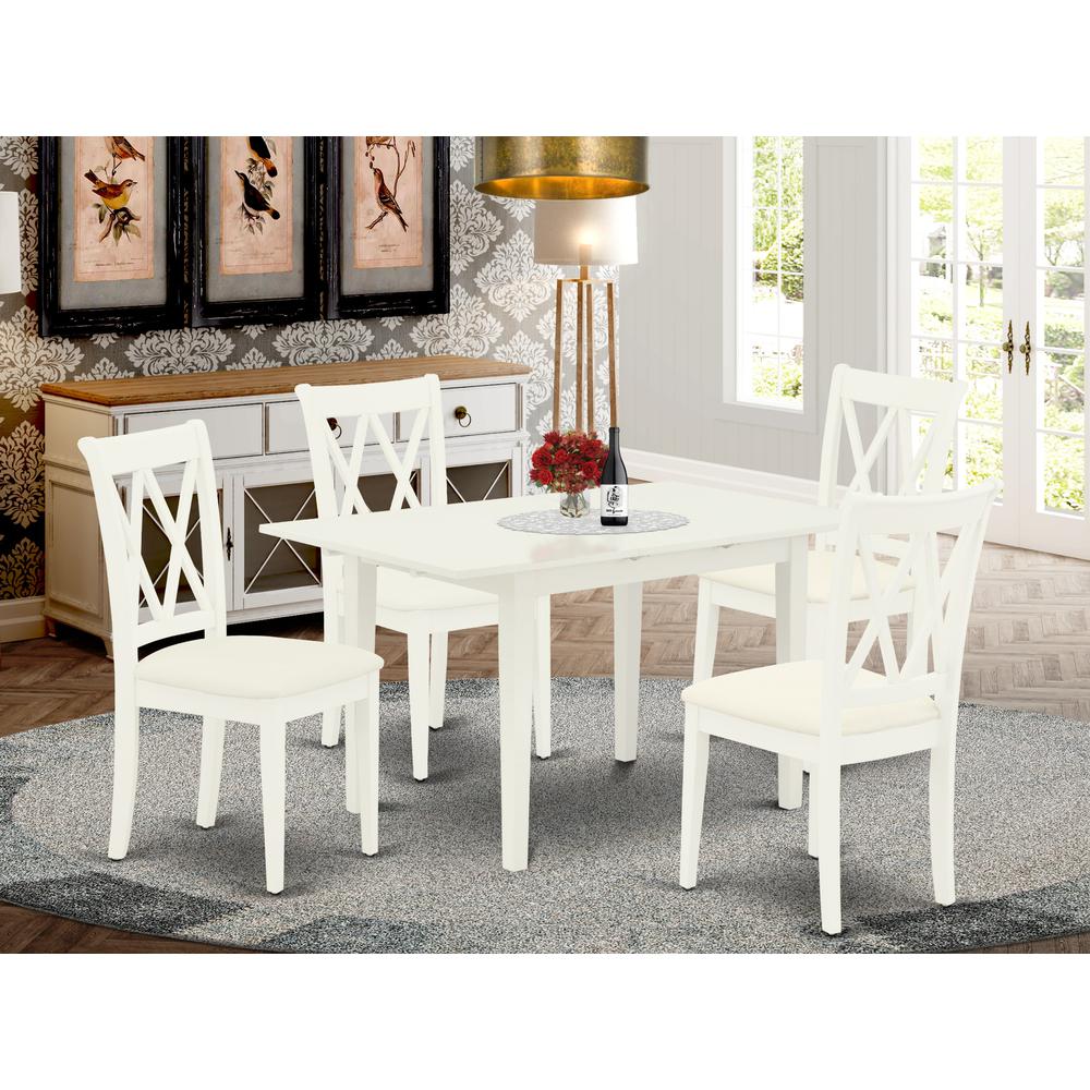 Dining Table- Dining Chairs, NOCL5-LWH-C. Picture 1