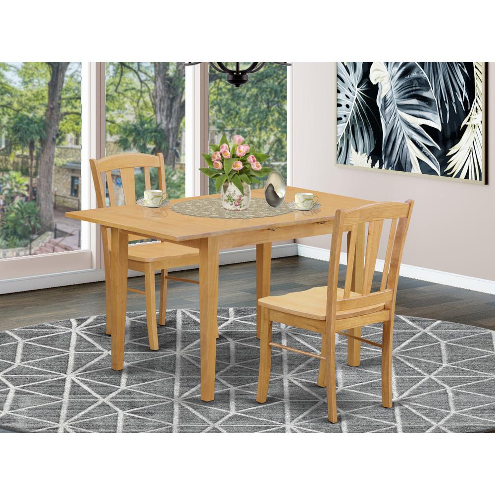 3  Pc  Dining  room  set  -  Dining  Table  for  small  spaces  and  2  Dining  Chairs. Picture 1