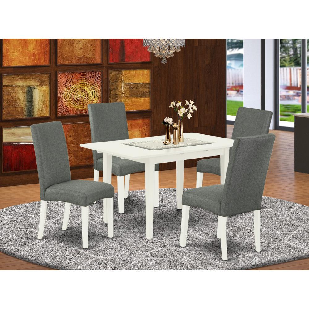 Dining Table- Dining Chairs, NODR5-LWH-07. Picture 1