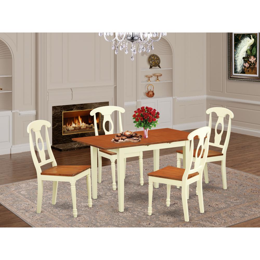 5  Pc  Table  and  chair  set  for  4-Table  and  4  Dining  Chairs. Picture 1
