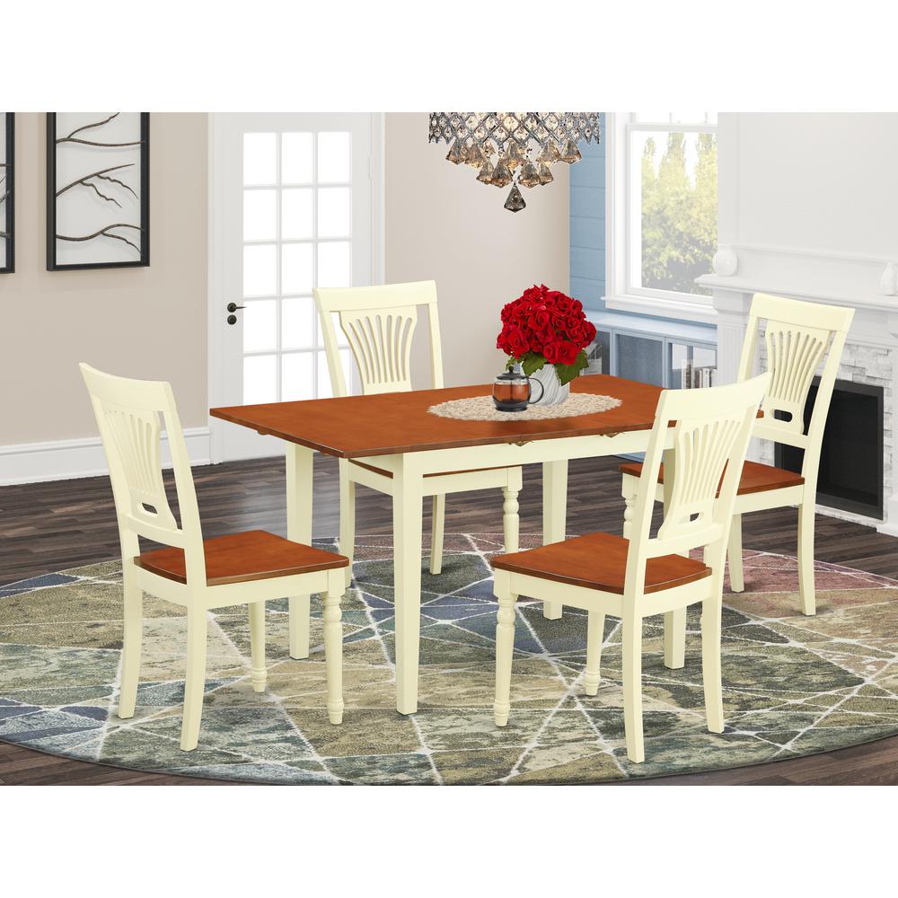 5  Pc  Kitchen  dinette  set  -  Dinette  Table  and  4  dinette  Chairs. Picture 1