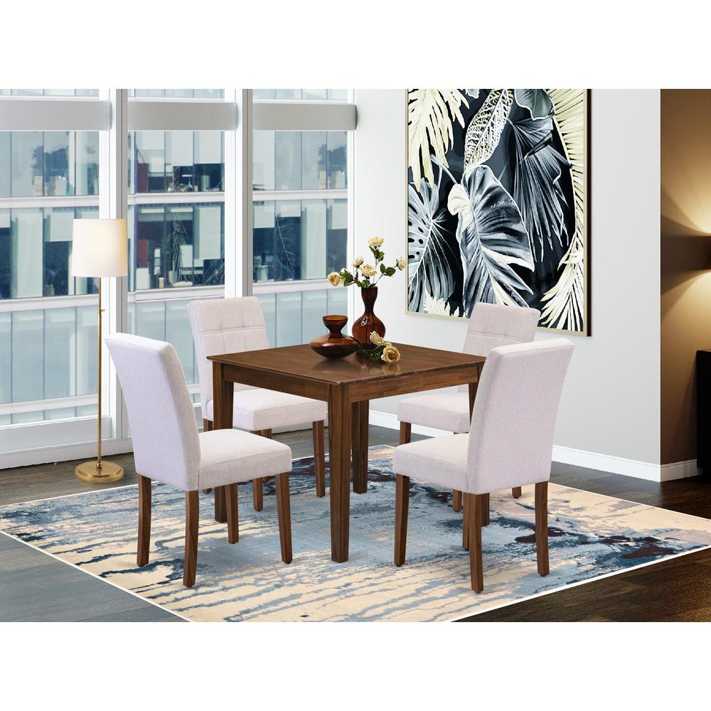 5 Piece Dining Room Set consists A Dining Table. Picture 1