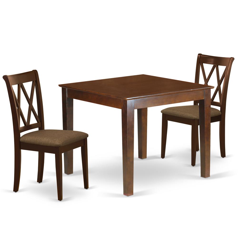 Dining Room Set Mahogany, OXCL3-MAH-C. Picture 1