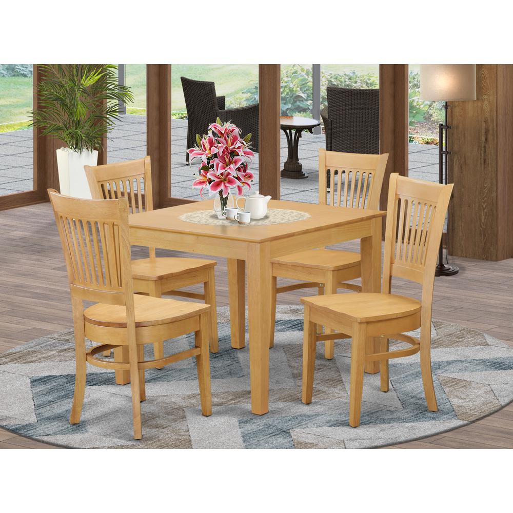5  PC  Dinette  set  -  Table  and  4  dinette  Chairs. Picture 1