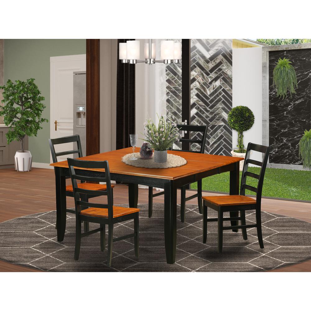 5  PC  Kitchen  Table  set-Dining  Table  and  4  Dining  Chairs. The main picture.