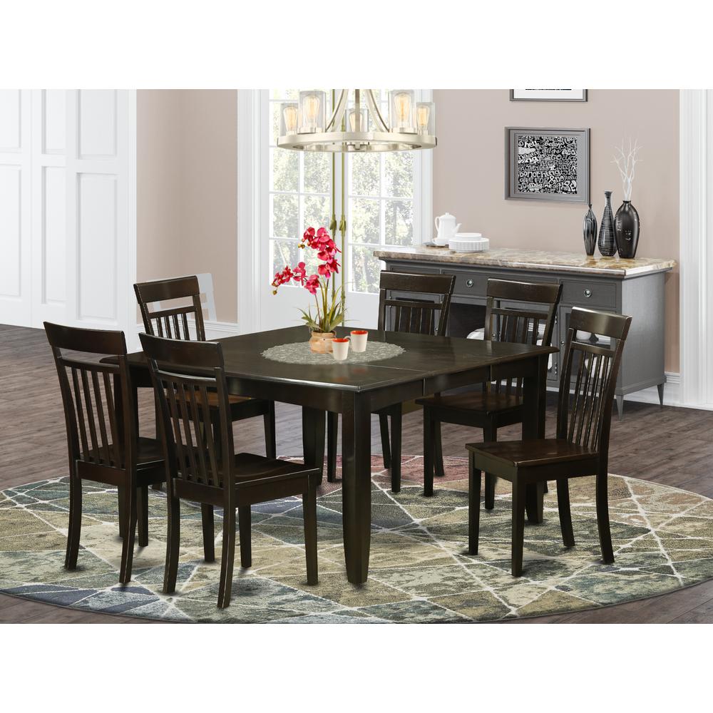 7  Pc  Formal  Dining  room  set-Table  and  6  Kitchen  Chairs.. Picture 1