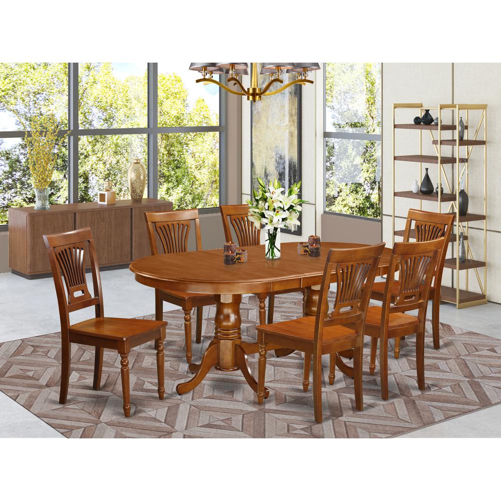 7  PC  Dining  room  set-Dining  Table  and  6  Dining  Chairs. The main picture.