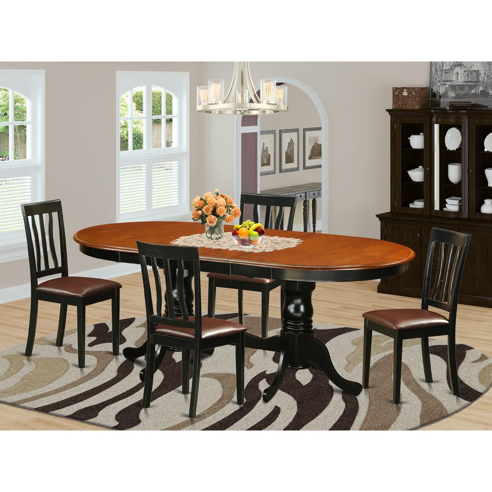 5  Pc  Dining  room  set-Dining  Table  with  4  Dining  Chairs. Picture 1