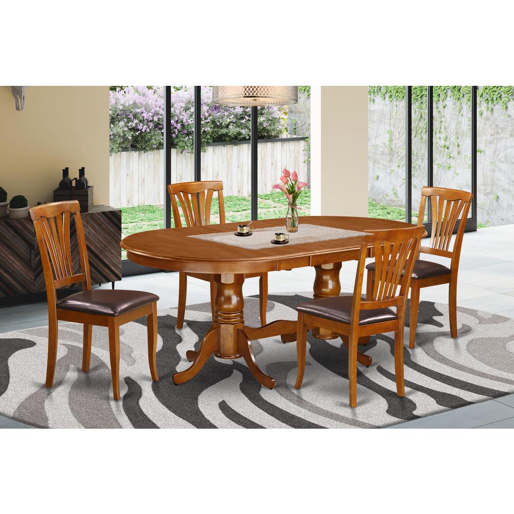 5  Pc  Dining  room  set  for  4-Dining  Table  with  4  Dining  Chairs. The main picture.