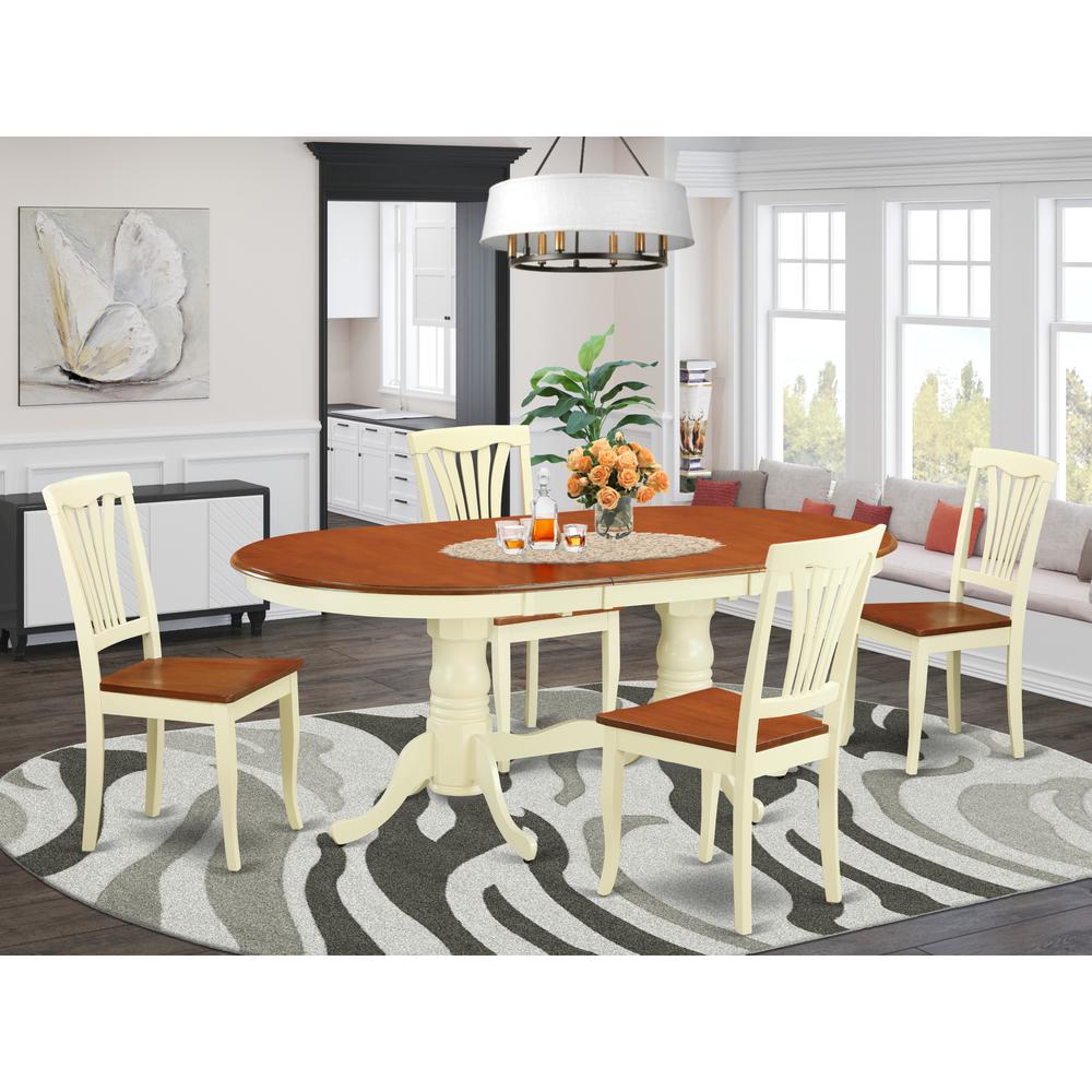5  Pc  Dining  room  set-Dining  Table  with  4  Chairs  for  Dining  room. Picture 1
