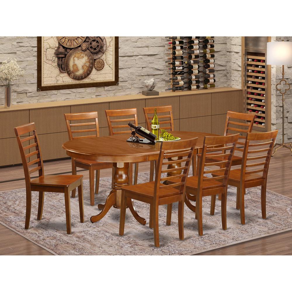 9  Pc  Dining  room  set-Dining  Table  and  8  Kitchen  Dining  Chairs. Picture 1