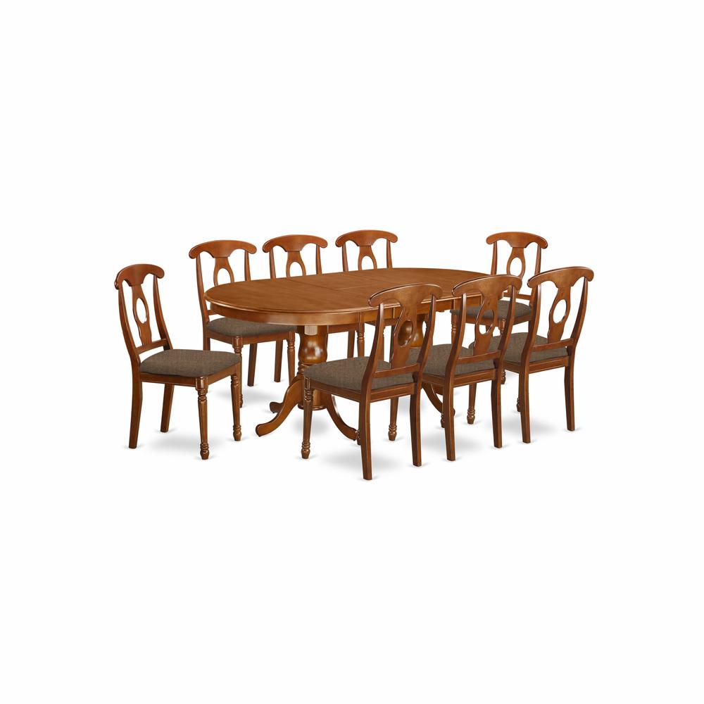 9  Pc  formal  Dining  room  set-Dining  Table  with  8  Dinette  Chairs. Picture 1