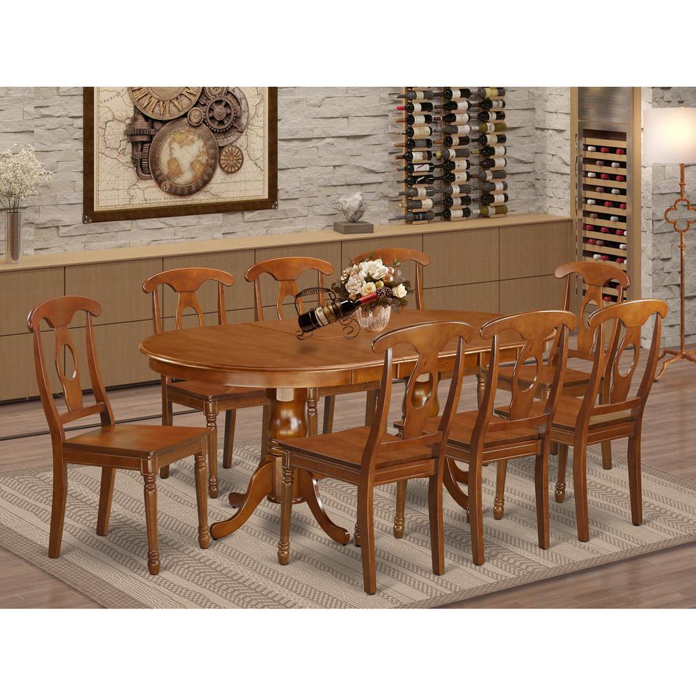9  PC  Dining  room  set-Dining  Table  and  8  Kitchen  Dining  Chairs. Picture 1