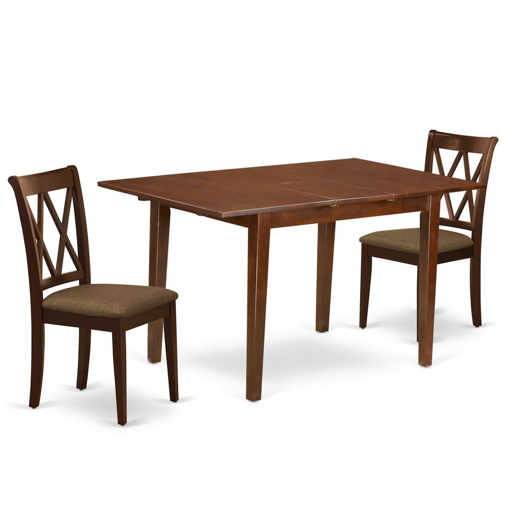 Dining Room Set Mahogany, PSCL3-MAH-C. Picture 1