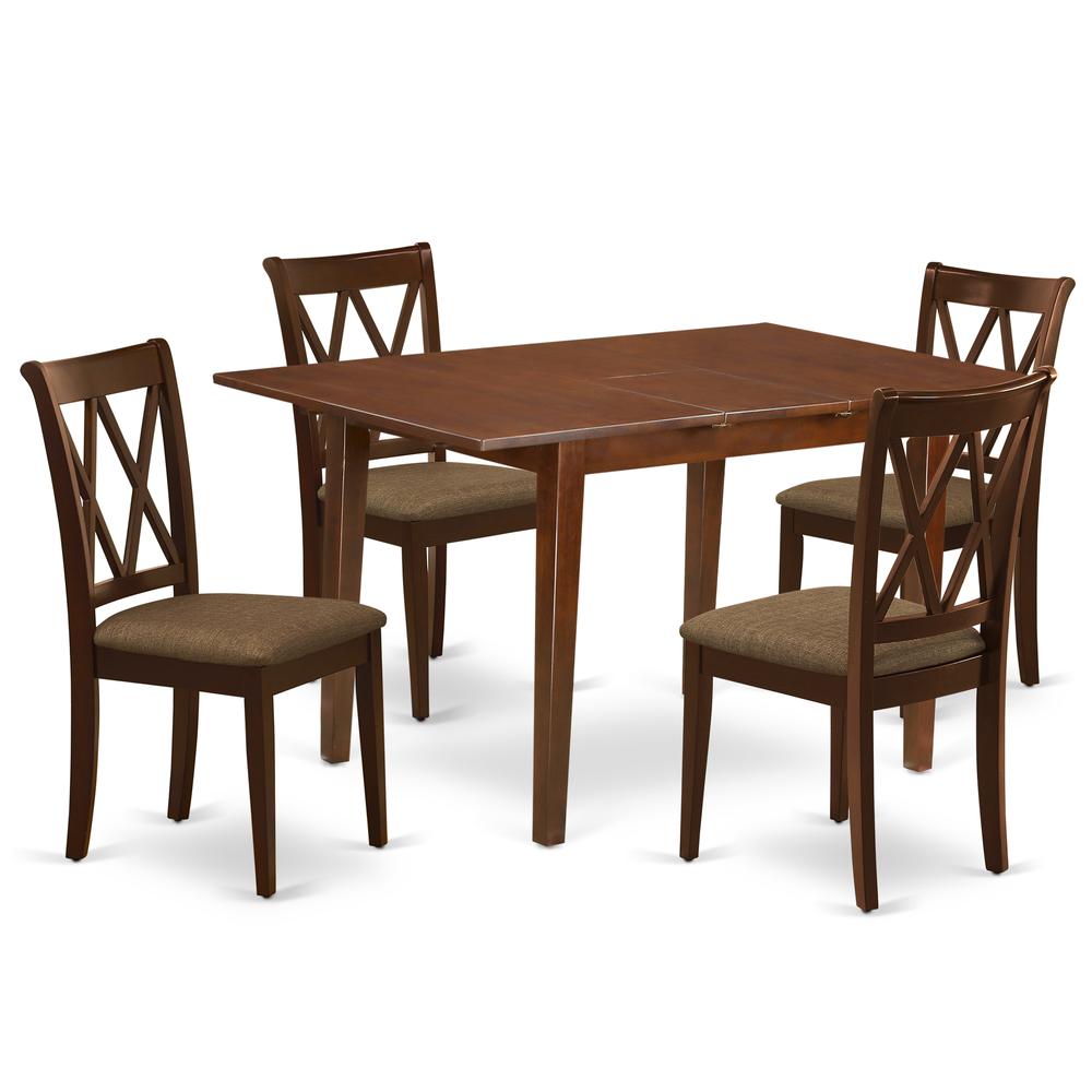 Dining Room Set Mahogany, PSCL5-MAH-C. Picture 1