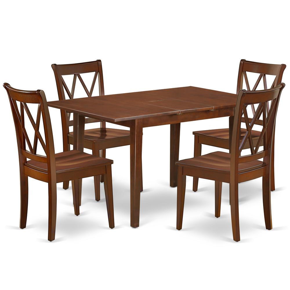 Dining Room Set Mahogany, PSCL5-MAH-W. Picture 1