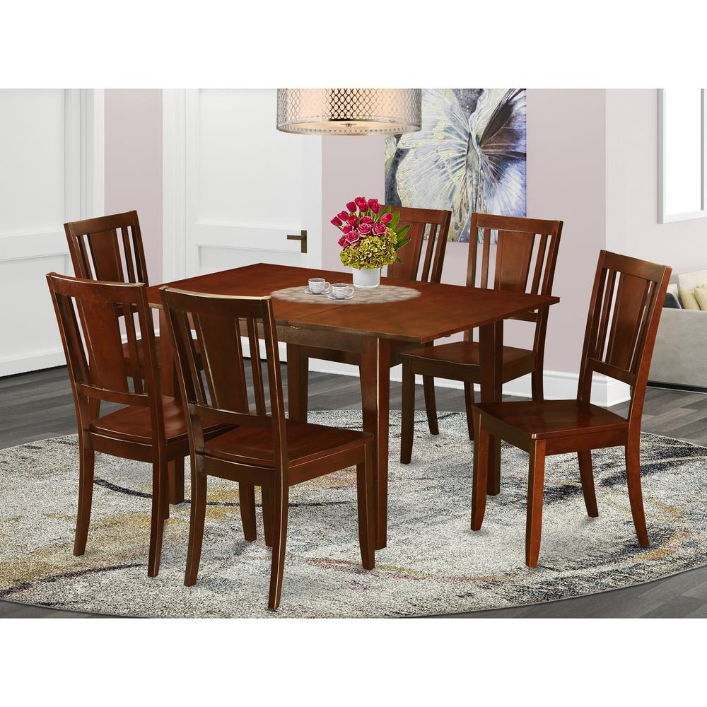 7  Pc  Kitchen  dinette  set  -  Table  with  6  Dining  Table  Chairs. Picture 1