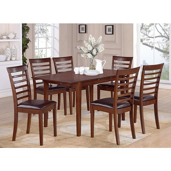 7  Pc  small  Kitchen  Table  set  -  Small  Table  with  6  Kitchen  Chairs. Picture 1