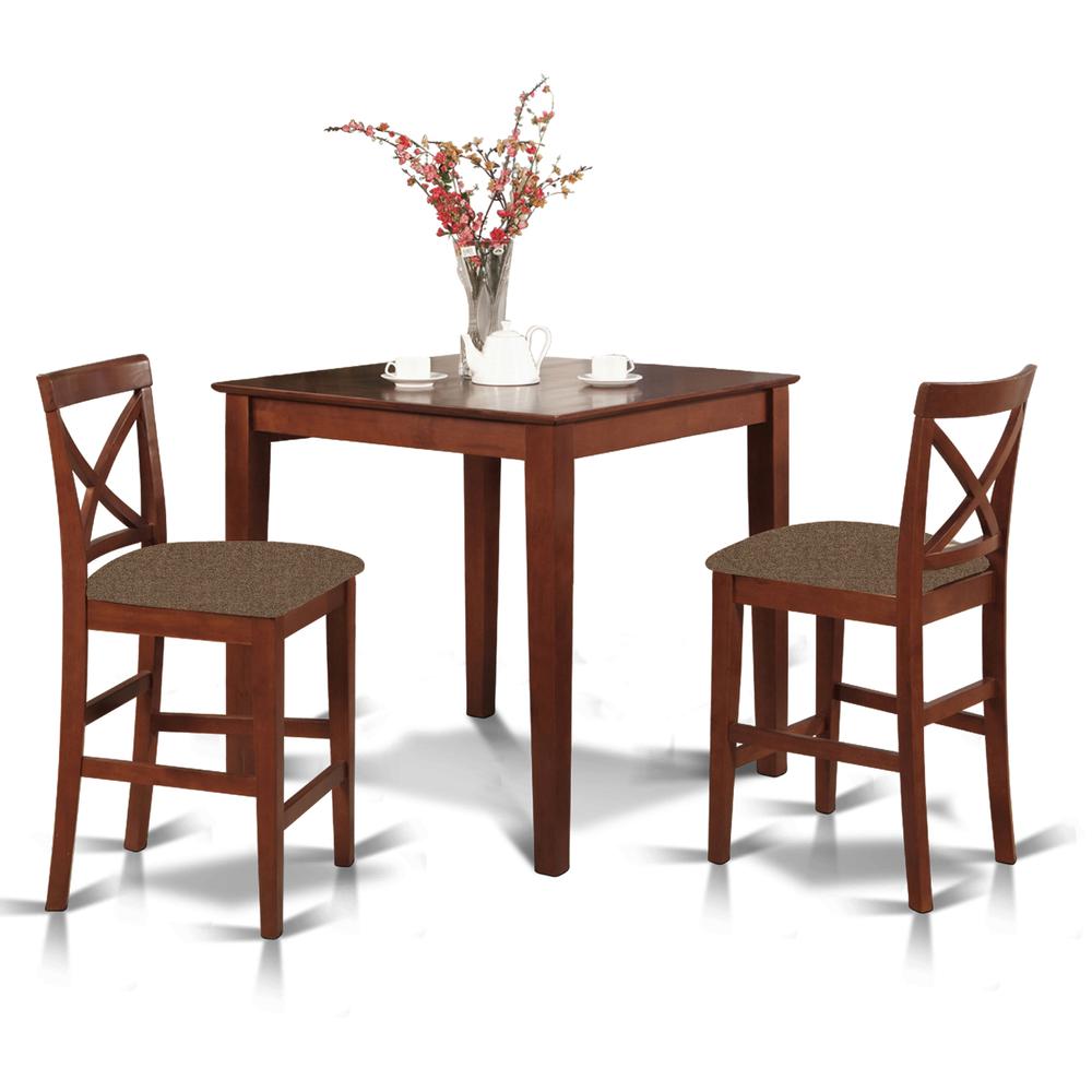 3  Pc  counter  height  Dining  set-pub  Table  and  2  Stools. Picture 1