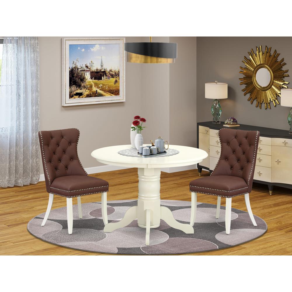 3 Piece Kitchen Table Set for Small Spaces. Picture 1