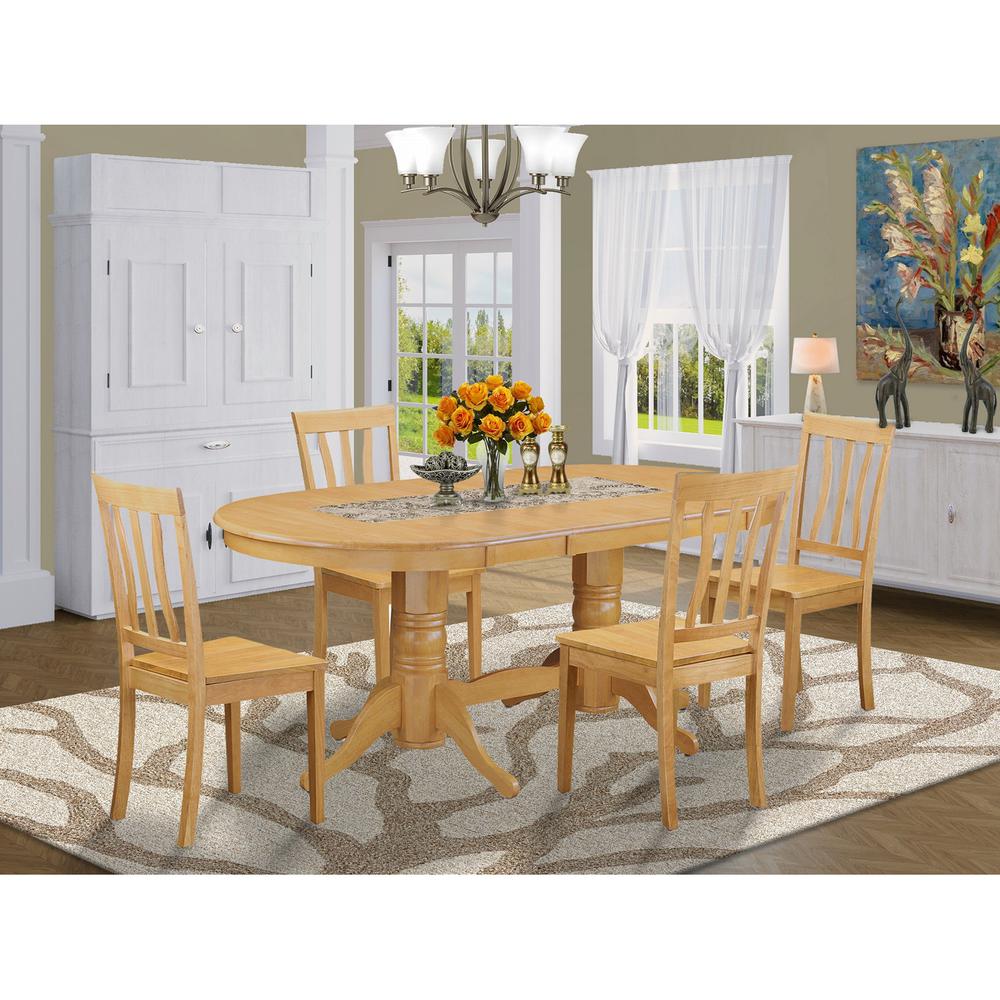 5  Pc  Table  and  Chairs  set  -  Dining  Table  and  4  Dining  Chairs. Picture 1