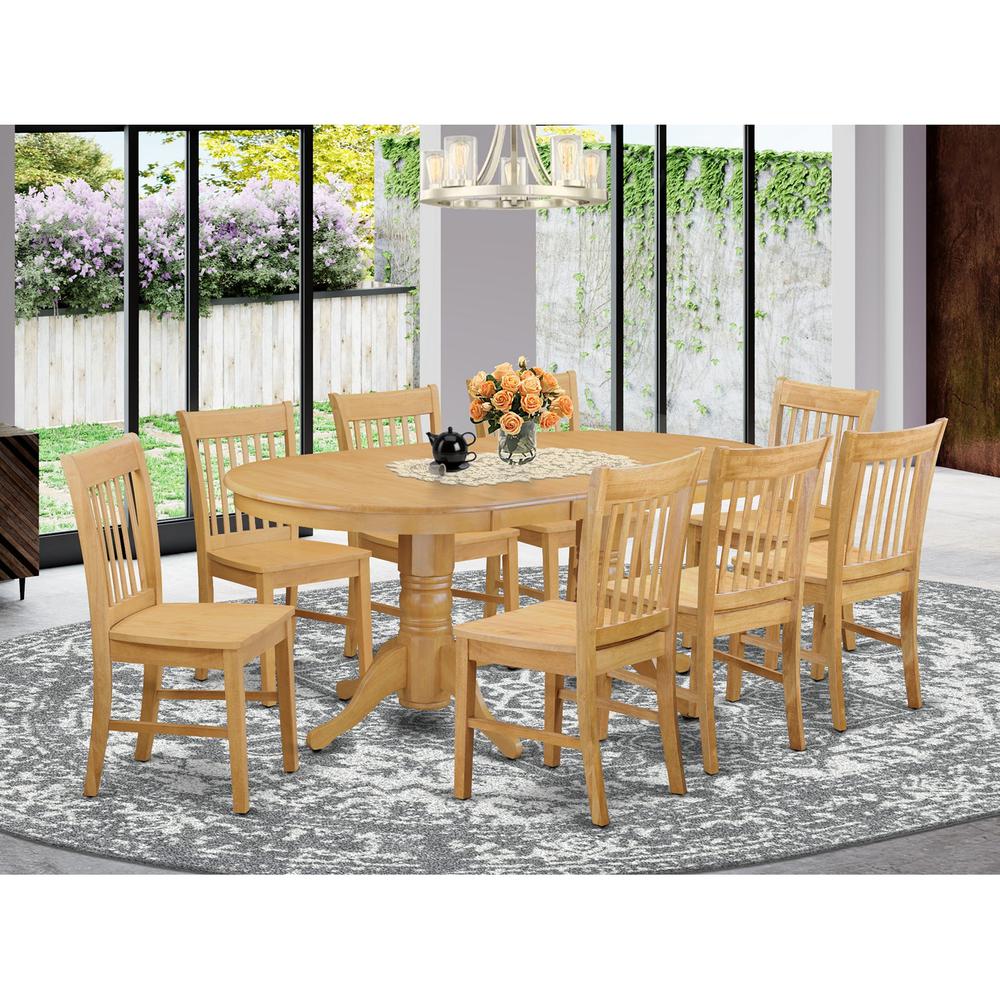 9  Pc  Dinette  Table  set  -  Kitchen  Table  and  8  dinette  Chairs. Picture 1