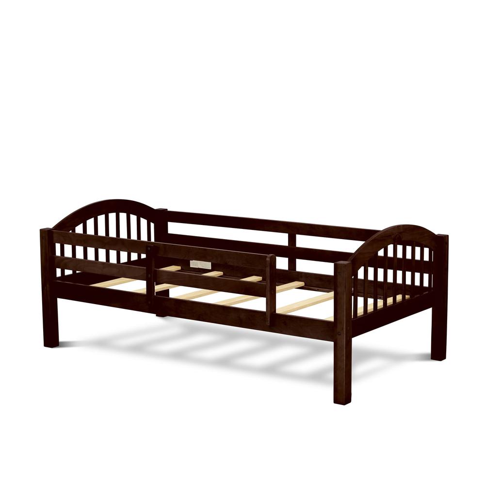 Verona Twin Bunk Bed in Java Finish. Picture 4