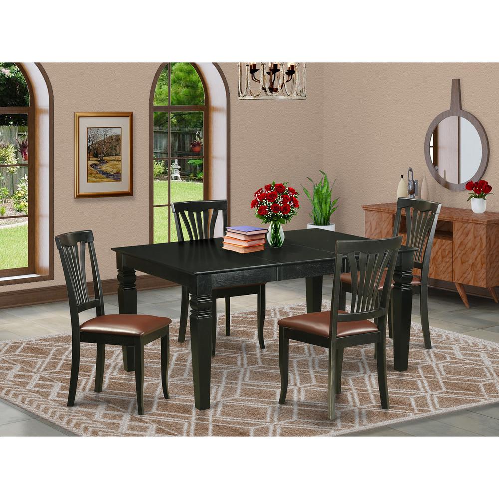 5  Pc  dinette  Table  set  -  Kitchen  dinette  Table  and  4  Dining  Chairs. Picture 1
