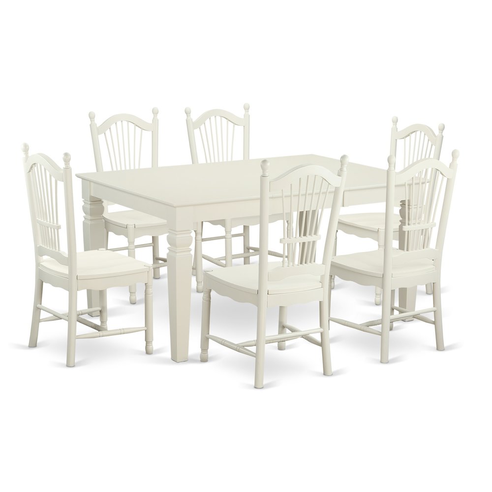7  PC  dinette  Table  set  -Table  and  6  Dining  Chairs. Picture 1
