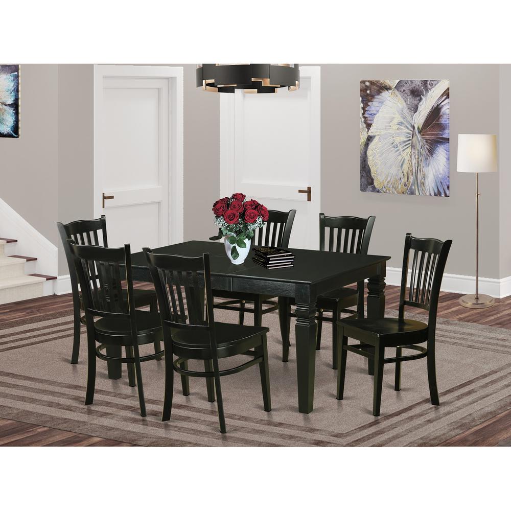 Dining  room  sets  for  6  -Dining  Table  and  6  dinette  Chairs. Picture 1