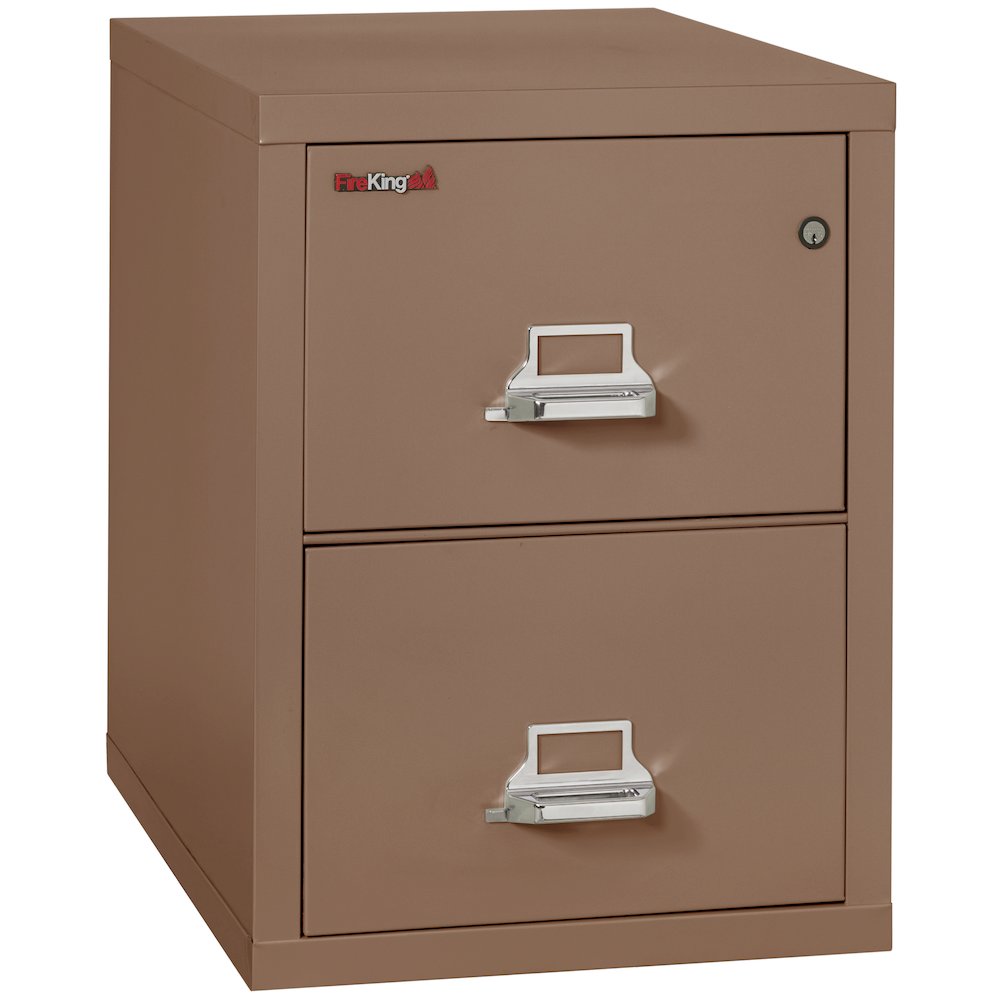 Vertical File Cabinet 2 Drawer Letter 31 1 2 Depth Tan