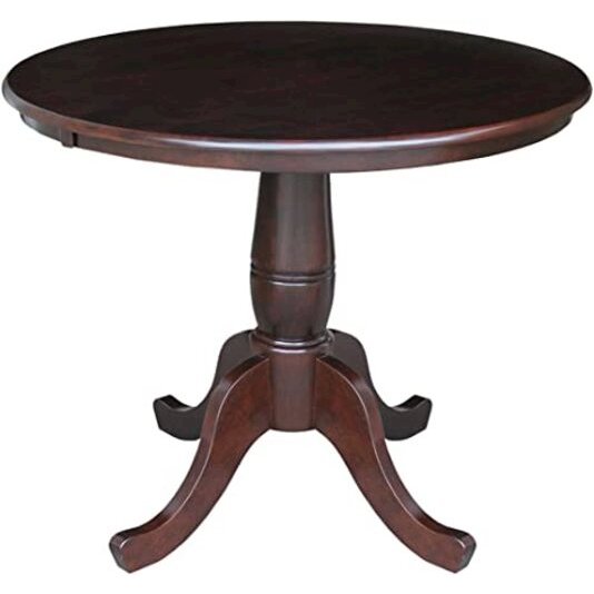 36" Round Top Pedestal Table - 28.9"H. Picture 2