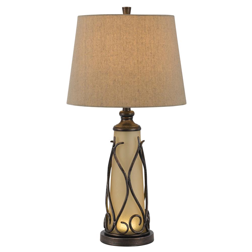 29.5" Height Metal Table Lamp in Iron. Picture 1