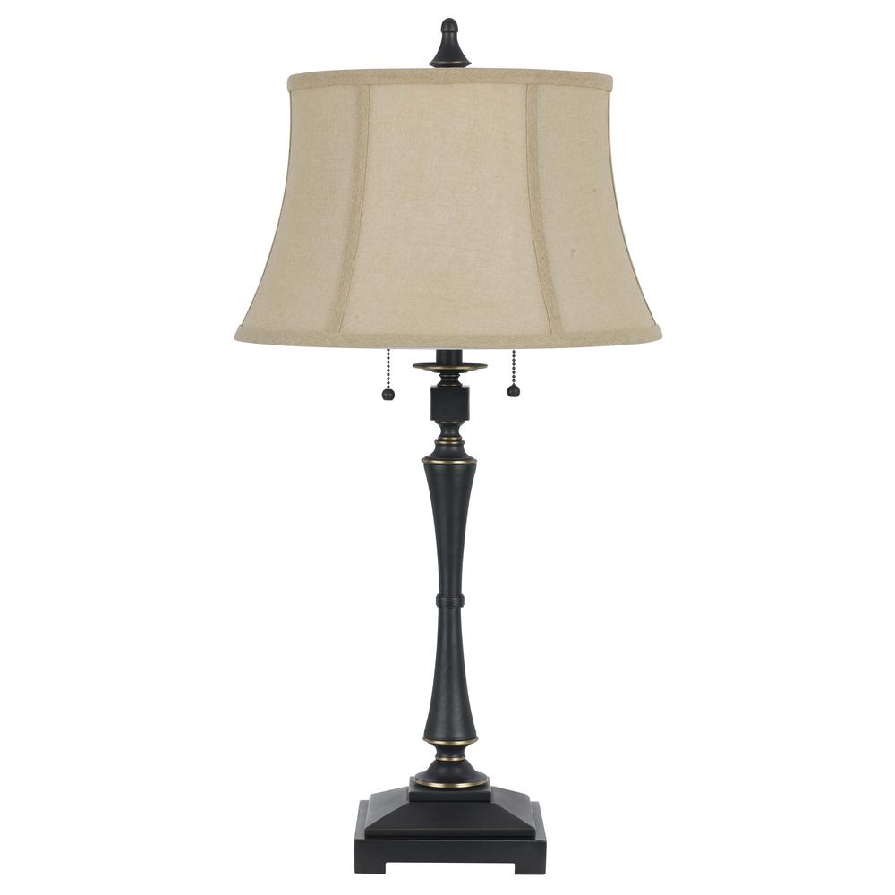 31" Height Metal Table Lamp in Oil Rubbed Bronze. Picture 1