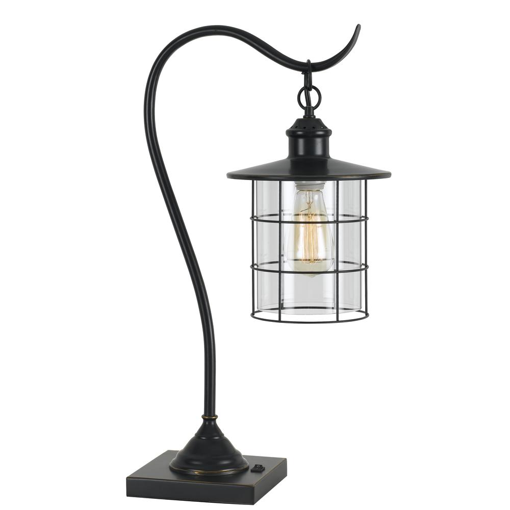 60W Silverton Desk Lamp (Edison Bulb included). Picture 1