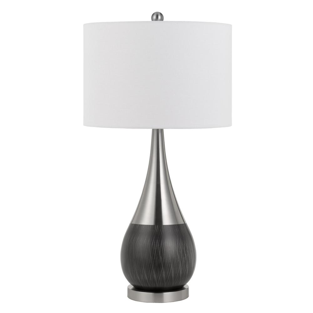 150W 3 Way Sorrento Metal Laser Cut Table Lamp (Priced And Sold in Pairs). Picture 1
