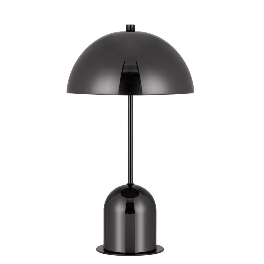 40W Peppa metal accent lamp with on off touch sensor switch, Gun Metal. Picture 1