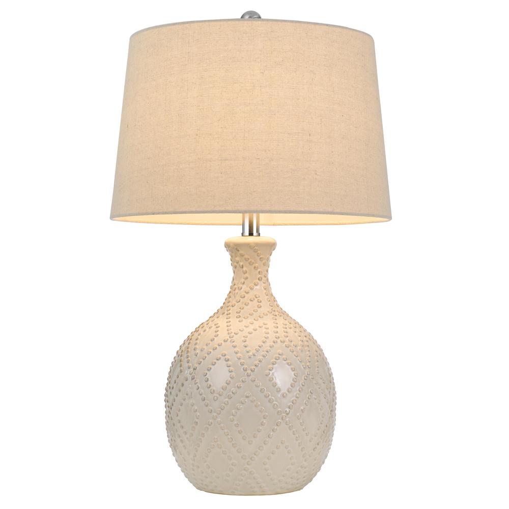 150W 3 way Bogalusa ceramic table lamp. Priced and sold as pairs. Picture 2