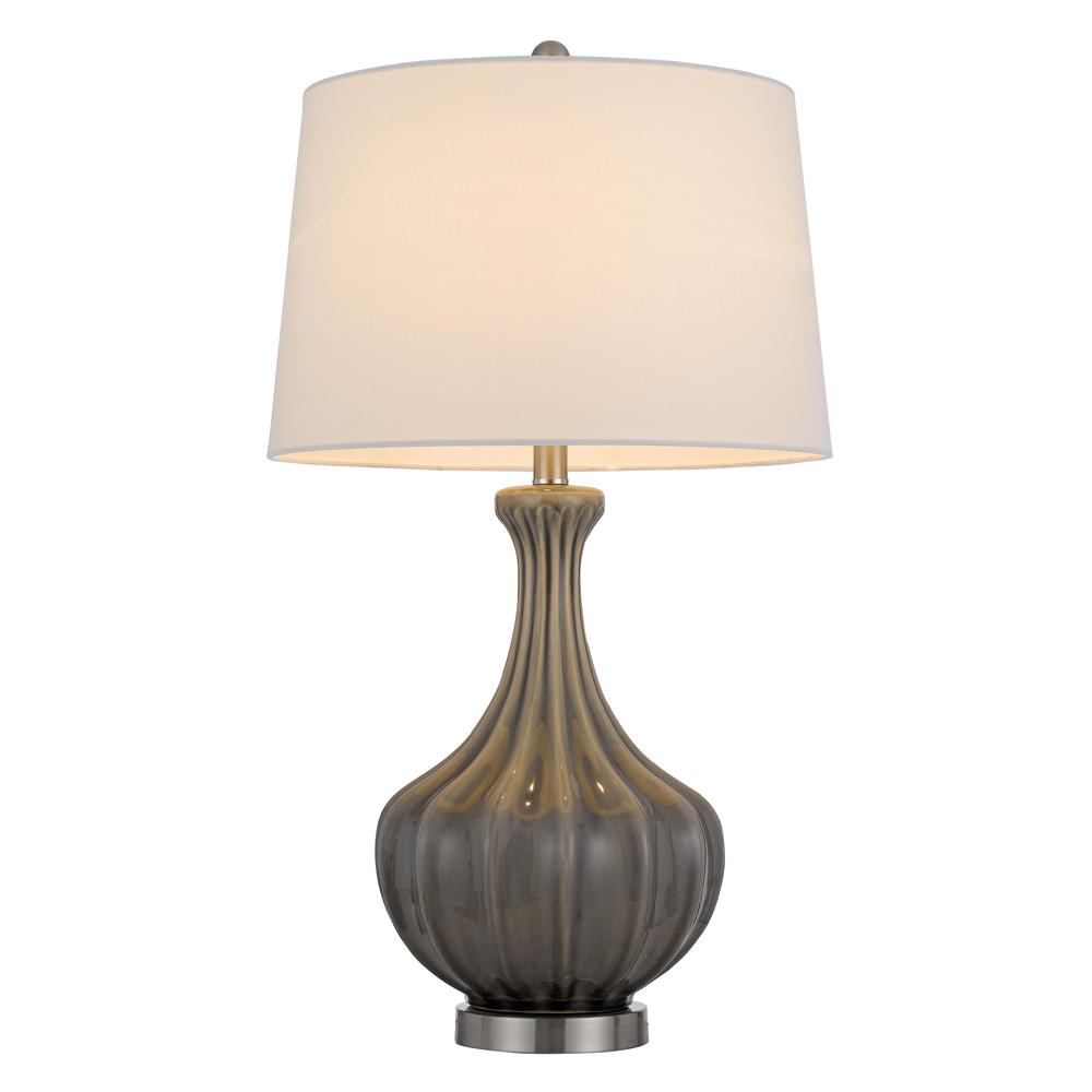 150W 3 way Duxbury ceramic table lamp. Priced and sold as pairs. Picture 2