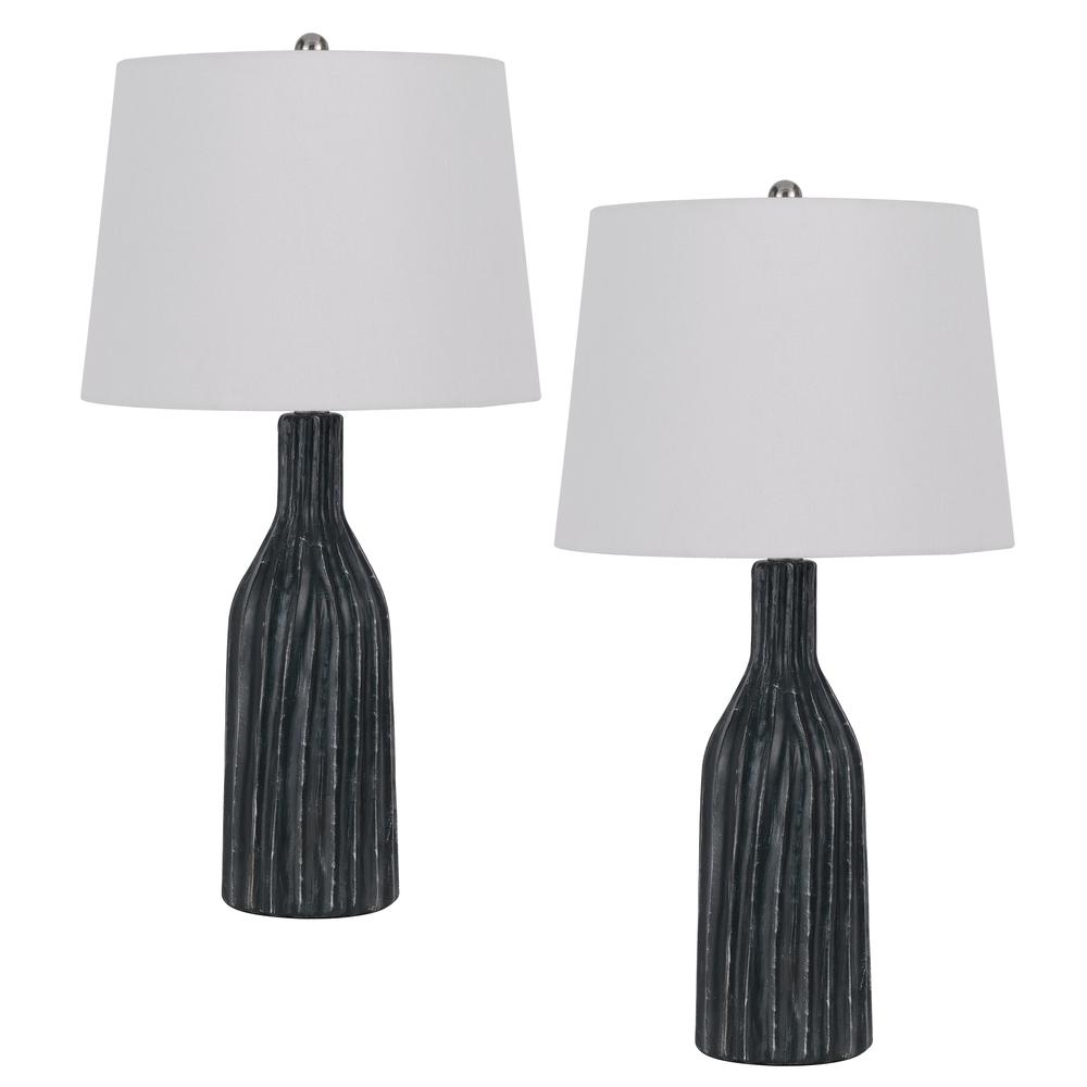 100W Irvington Ceramic table lamp. Priced and sold as pairs. Picture 1