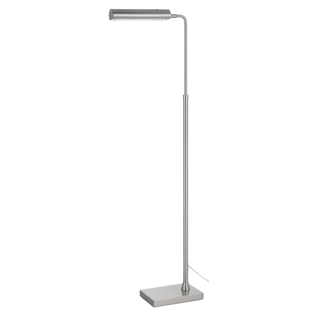 Delray 17W, 3000K non dimmable integrated LED metal floor lamp. Picture 1