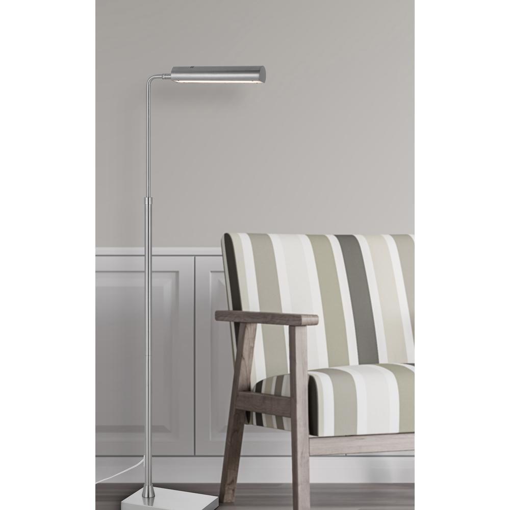 Delray 17W, 3000K non dimmable integrated LED metal floor lamp. Picture 4