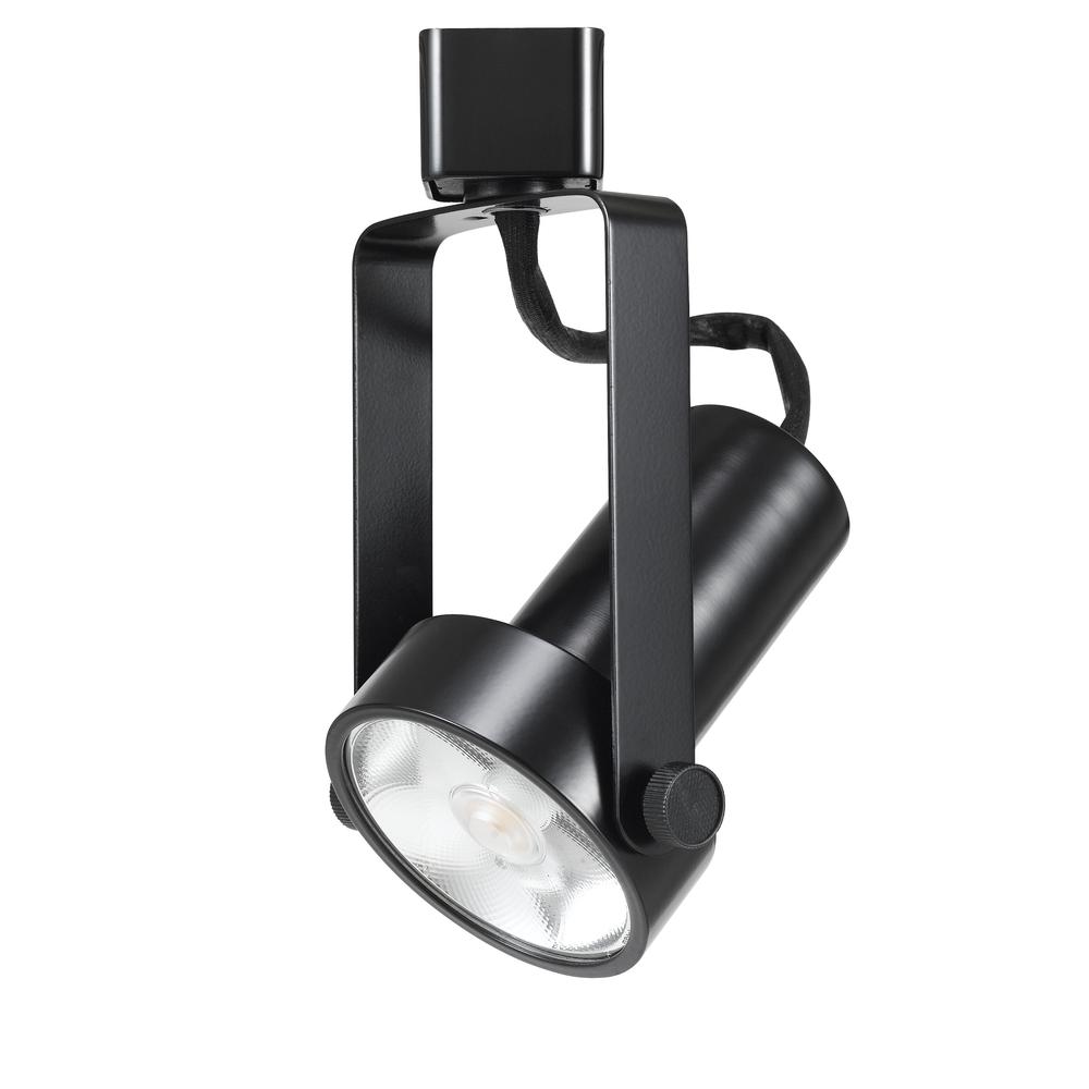Ac 12W, 3300K, 770 Lumen, Dimmable integrated LED Track Fixture, HT121BK. Picture 1