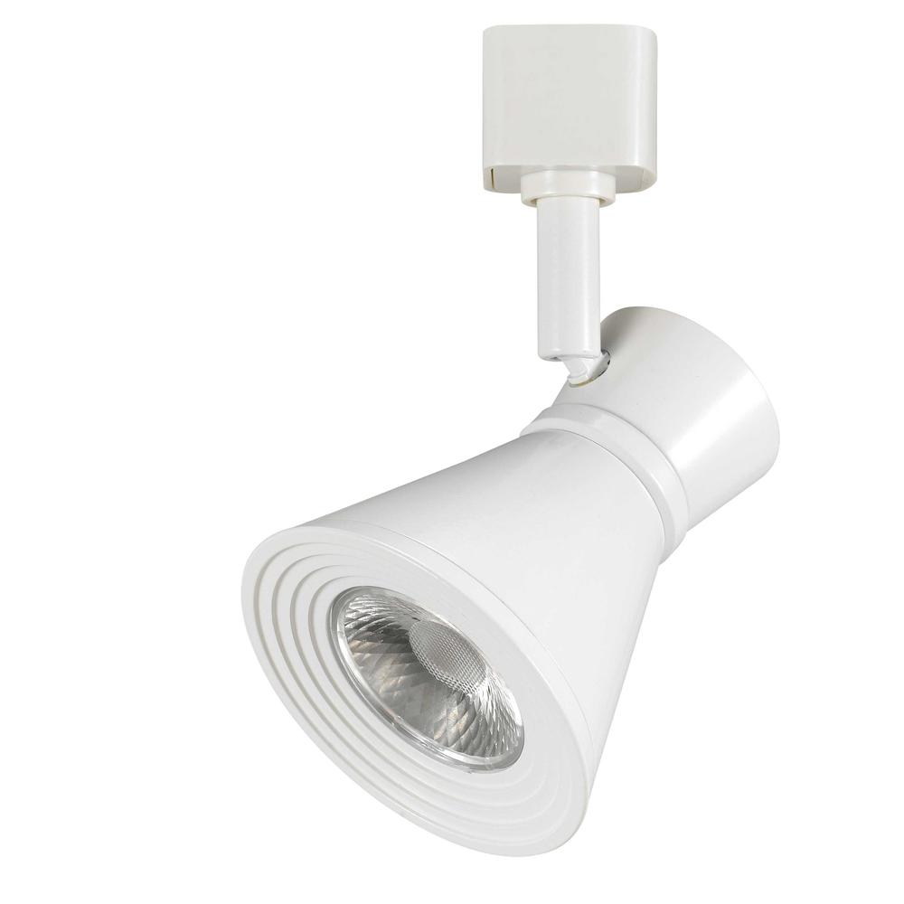 Dimmable integrated LED12W, 700 Lumen, 90 CRI, 3000K, 3 Wire Track Fixture, HT811WH. Picture 1
