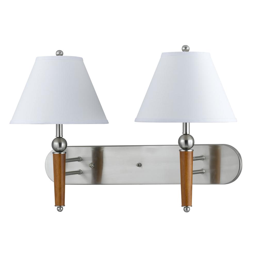 60W X 2 3 Way Metal Wall Lamp. Picture 1