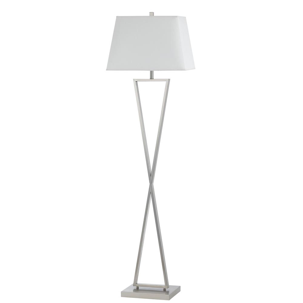 100W Metal Floor lamp with Push Thru Socket Switch. Picture 1