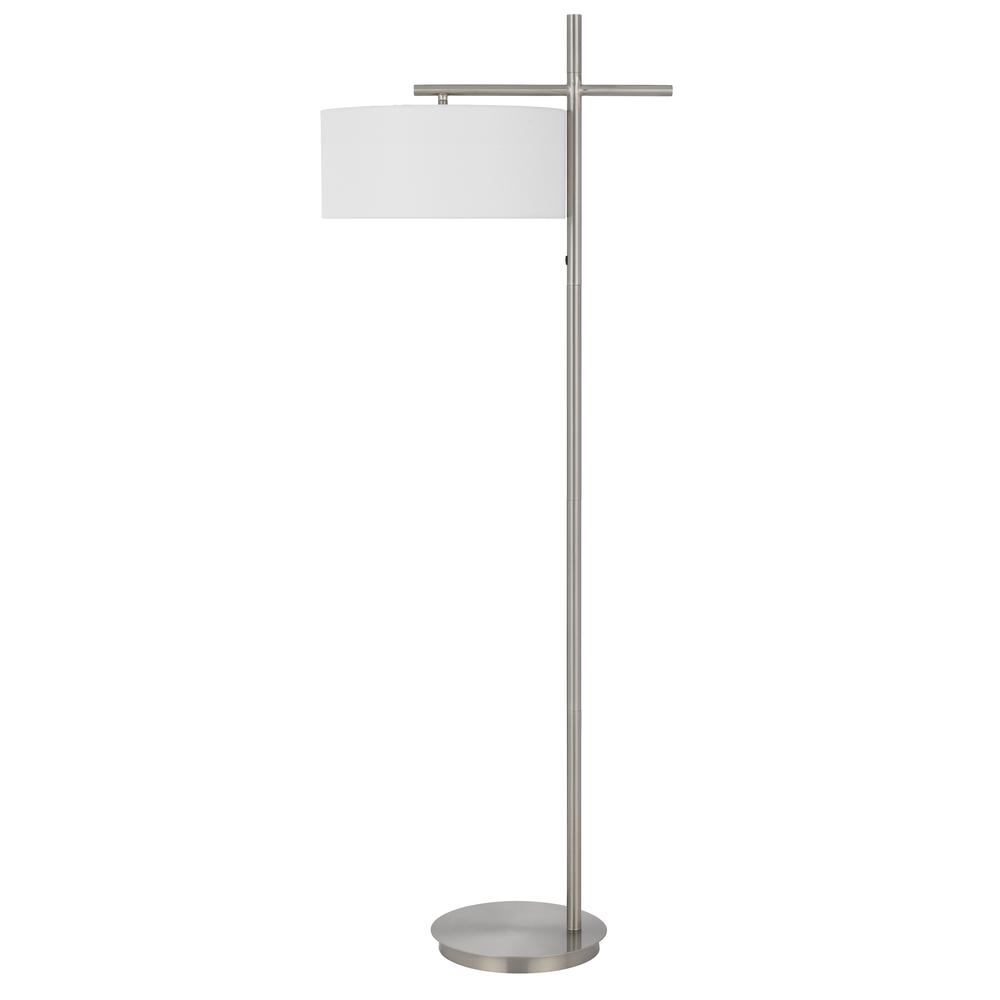 Laval metal floor lamp with pole rocker switch. Picture 1
