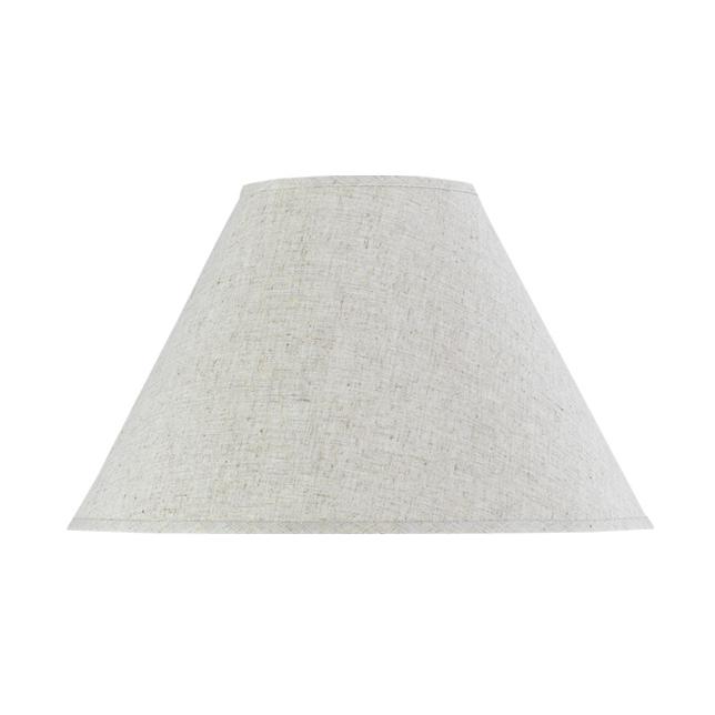 Round Linen Fabric Shade. Picture 1